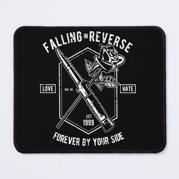 Item preview, Falling In Reverse Love And Hate Forever By Your Side Knife And Rose designed and sold by vodevinfrogart.