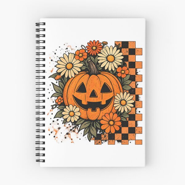 Item preview, Vintage Halloween Pumpkin – Floral Jack O Lantern designed and sold by Phil Ben.