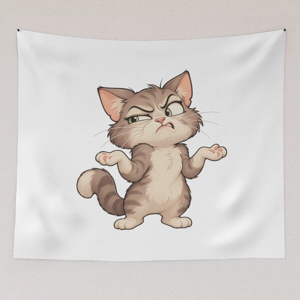 Item preview, Grumpy Cat Whatever Funny Sassy Kitty Attitude Design designed and sold by RDproject.