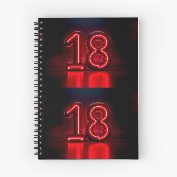 Item preview, Eighteenth birthday in neon light number of adult designed and sold by Segasprojects.