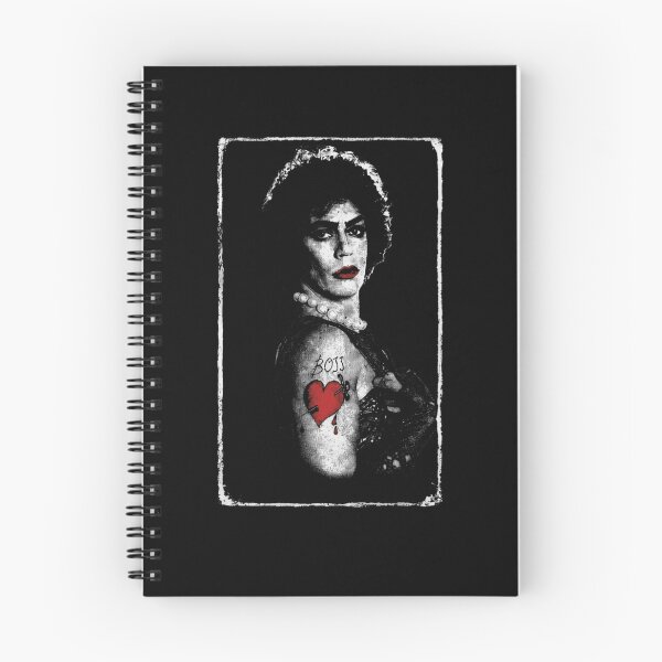 Item preview, Frank N Furter Monochrome Heart Tattoo Design designed and sold by MichaelReed-Art.