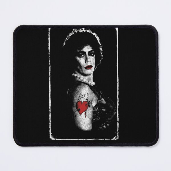 Item preview, Frank N Furter Monochrome Heart Tattoo Design designed and sold by MichaelReed-Art.