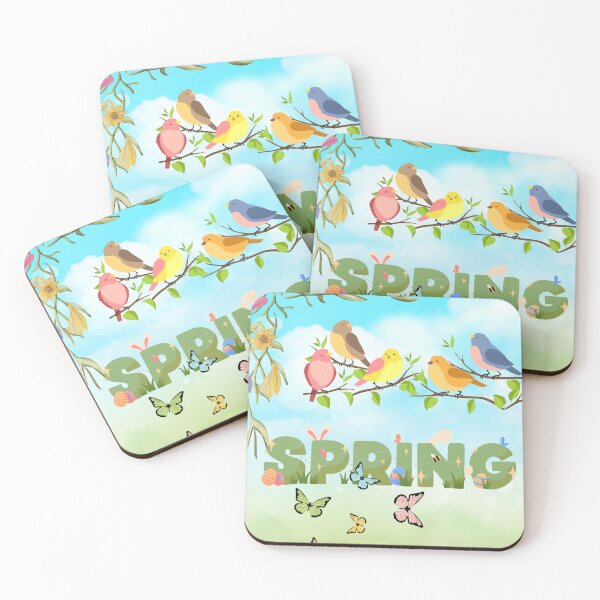 Item preview, Spring Blooms – Colorful Flowers, Birds & Butterflies designed and sold by Mona Artistry.