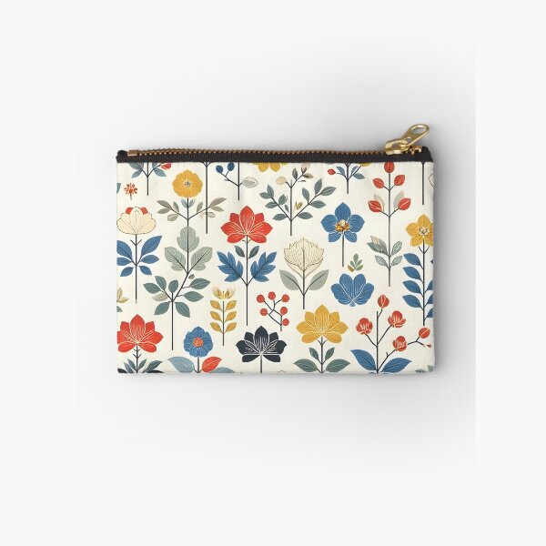 Item preview, Folk Art Wildflower Garden Pattern designed and sold by Sybille-Yates.