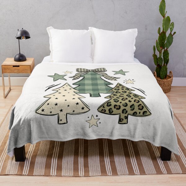 Item preview, Cute Camo Christmas Tree Preppy Girly Holiday Vibes designed and sold by DesignDenDo ⭐⭐⭐⭐⭐.