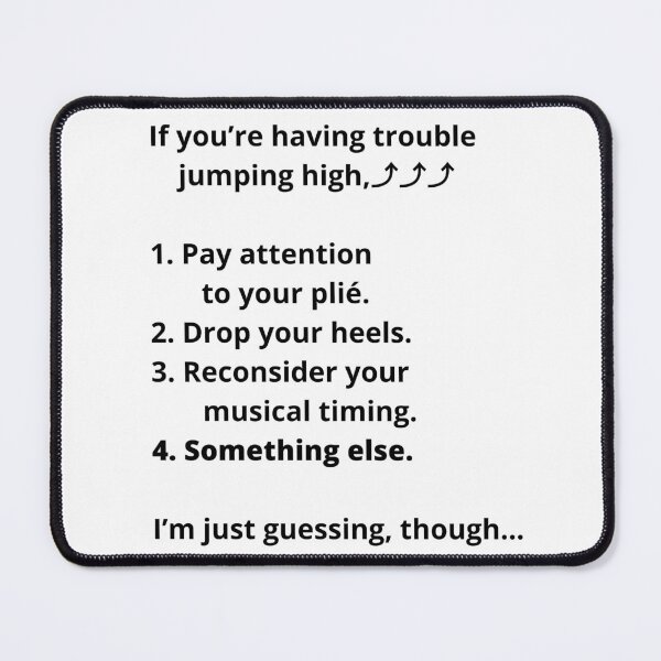 Item preview, Ballet Jumping Tips for Dancers designed and sold by aikoamn.