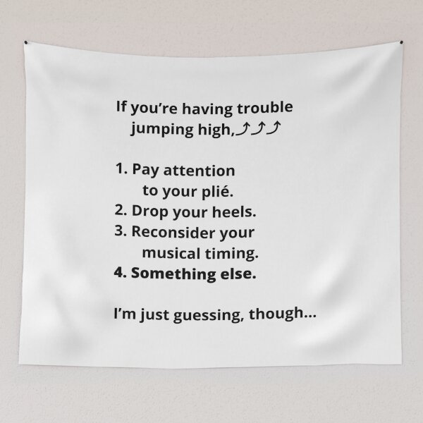 Item preview, Ballet Jumping Tips for Dancers designed and sold by aikoamn.