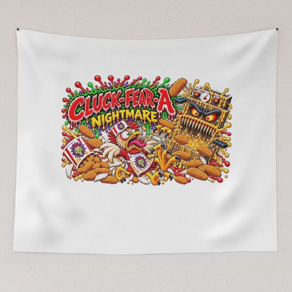 Item preview, Unfortunate Oddities - BUSINESSES - CLUCK-FEAR-A NIGHTMARE designed and sold by WheelieGdArt.
