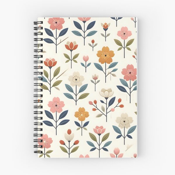 Item preview, Folk Art Wildflower Garden Pattern designed and sold by Sybille-Yates.