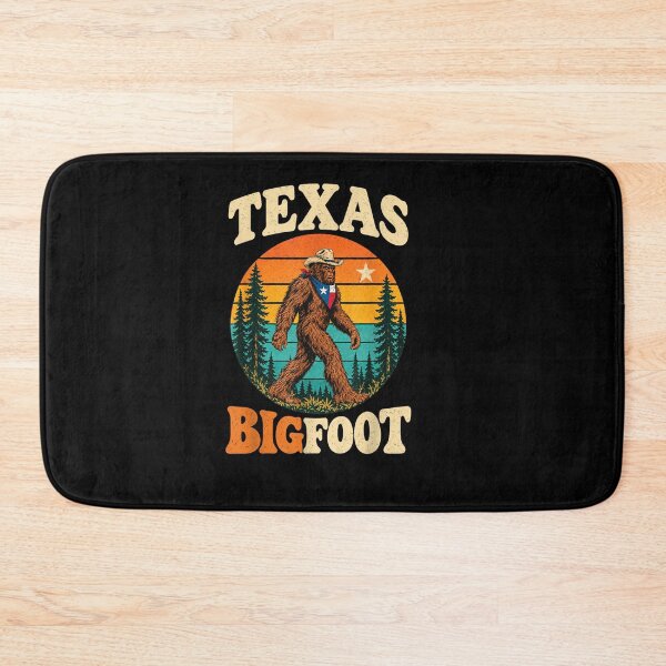 Item preview, Texas Bigfoot State of Texas Flag Sasquatch designed and sold by Juansustait.