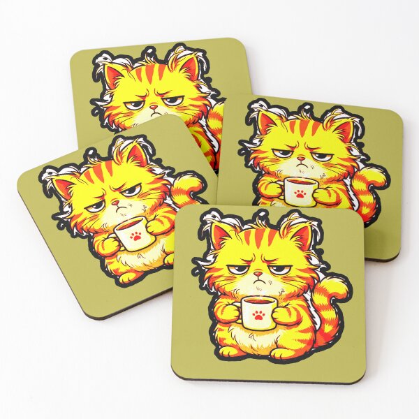 Item preview, Grumpy Cat Coffee | Angry Cat Coffee designed and sold by AstronautMerch.