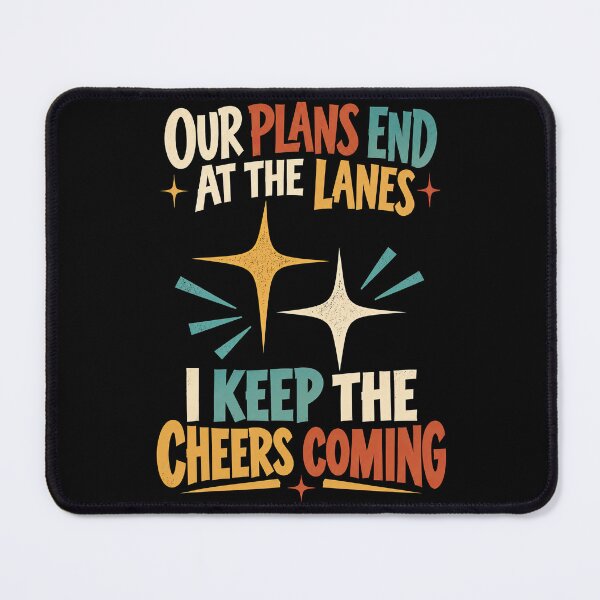 Item preview, Bowling Cheer Support Matching Crew Role designed and sold by Katalice Design.