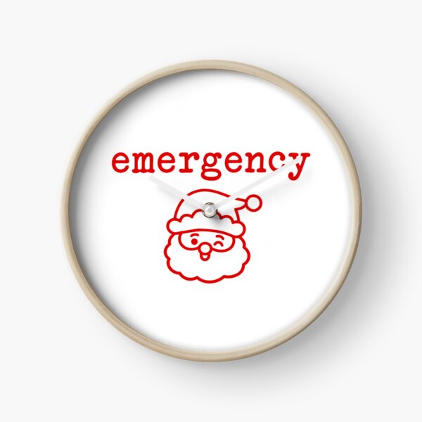 Item preview, Emergency Santa Minimal Red Christmas Line Art designed and sold by haitrieuic96.