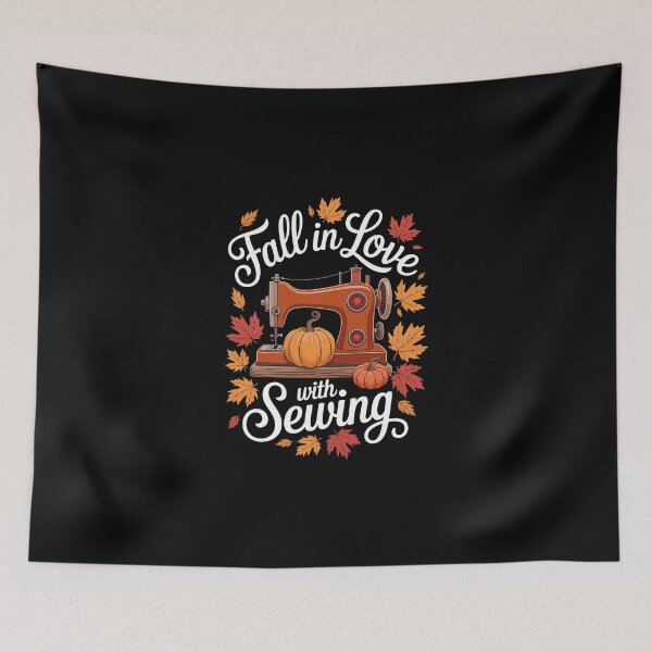 Item preview, Fall in Love with Sewing designed and sold by jkrphoto.