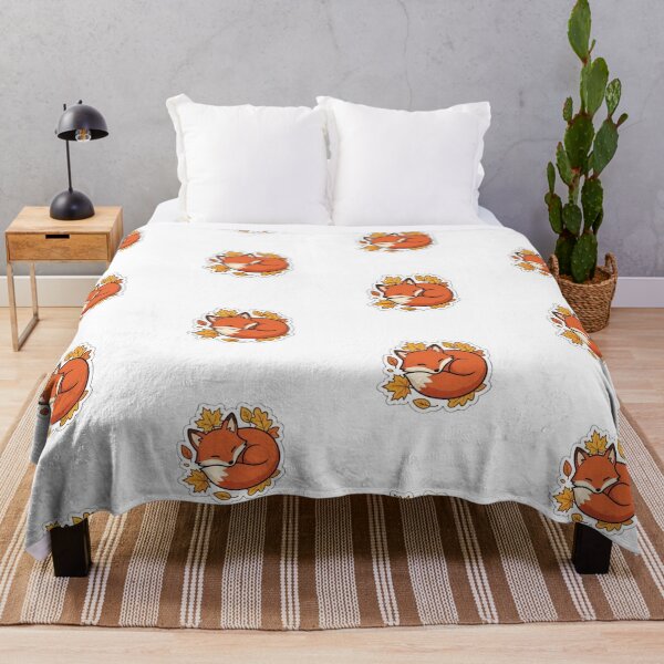 Item preview, Cozy Sleeping Autumn Fox designed and sold by littleearty.