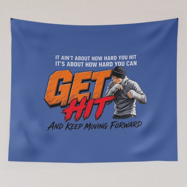 Item preview, Keep Moving Forward Fighter Boxing Motivation designed and sold by nicolegranc.