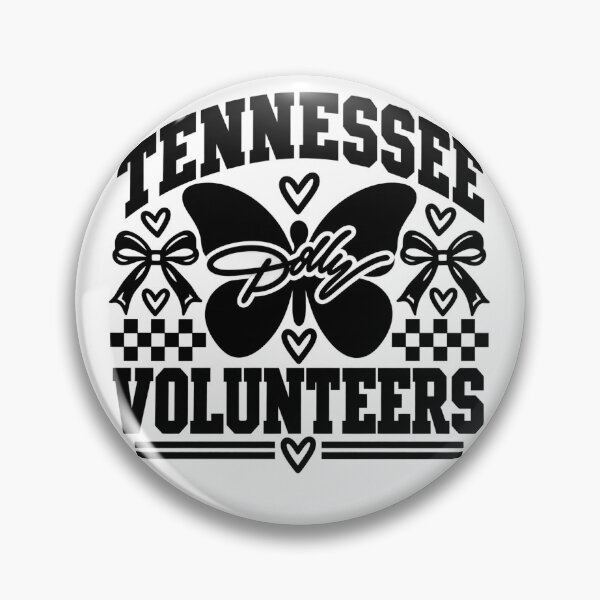 Item preview, Tennessee Dolly Volunteers Butterfly Bows and Hearts designed and sold by haitrieuic96.