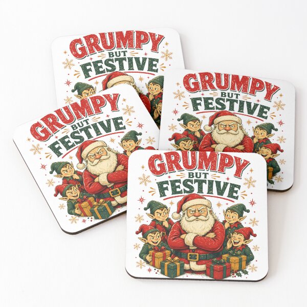 Item preview, Grumpy But Festive Santa and Elves designed and sold by LV-creator.