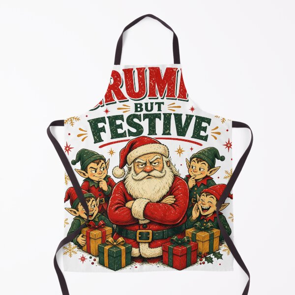 Item preview, Grumpy But Festive Santa and Elves designed and sold by LV-creator.