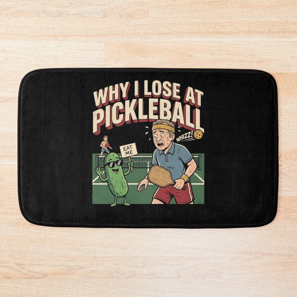 Item preview, Why I Lose At Pickleball Pickle Humour designed and sold by MizoX7.