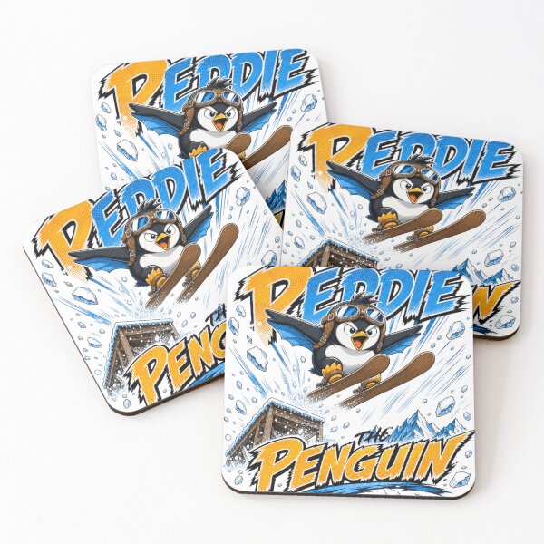 Item preview, •  Retro Aviation Goggles Peddie Penguin Ski Jump Tee designed and sold by Caj77.