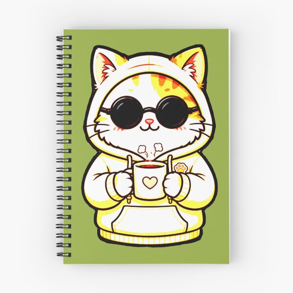 Item preview, Cool Cat Coffee | Cat in Hoodie | Cool Cat Coffee | Aesthetic Cat designed and sold by AstronautMerch.