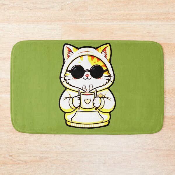 Item preview, Cool Cat Coffee | Cat in Hoodie | Cool Cat Coffee | Aesthetic Cat designed and sold by AstronautMerch.