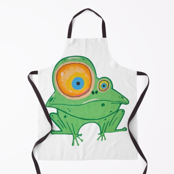 Item preview, Giant Eye Frog - Trippy Psychedelic Toad designed and sold by Frekbadwolf.