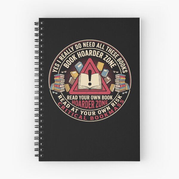 Item preview, Book Hoarder Zone Danger Critical Bookmass designed and sold by MizoX7.
