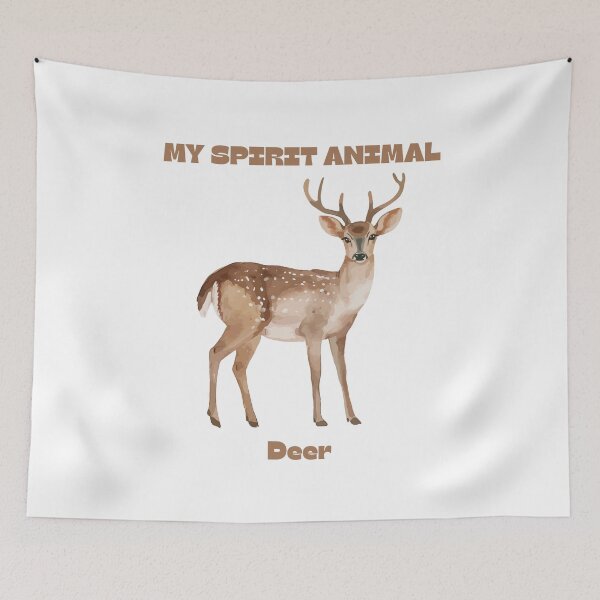 Item preview, My Spirit Animal - Deer designed and sold by LoveWhatYouDo.