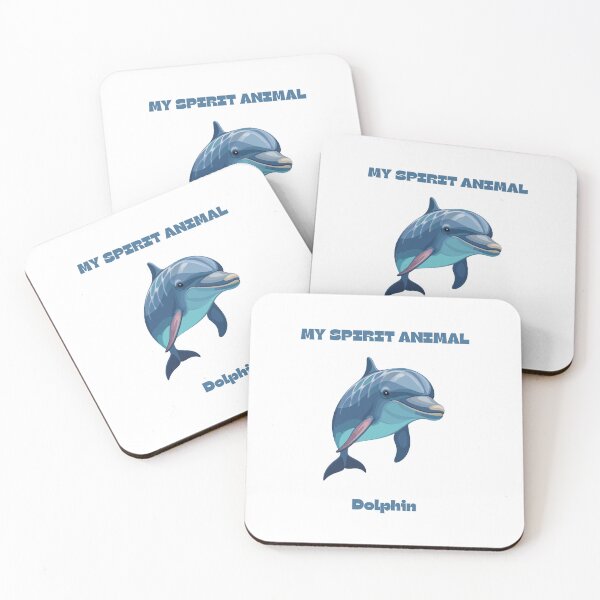 Item preview, My Spirit Animal - Dolphin designed and sold by LoveWhatYouDo.