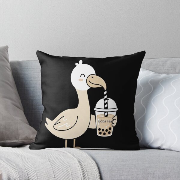 Item preview, Brontosaurus Dinosaur Drinking Boba Milk Tea designed and sold by sidleytetip.