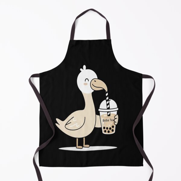 Item preview, Brontosaurus Dinosaur Drinking Boba Milk Tea designed and sold by sidleytetip.