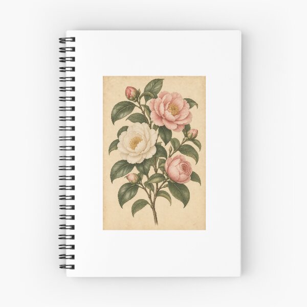Item preview, Vintage Camellia Botanical Art | Antique Floral Illustration designed and sold by VoidBearer03.