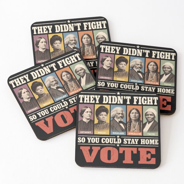 Item preview, They Didn't Fight So You Could Stay Home Vote – Voting Rights History designed and sold by Rtcraftani.