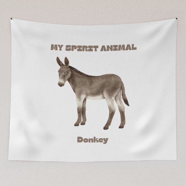 Item preview, My Spirit Animal - Donkey designed and sold by LoveWhatYouDo.