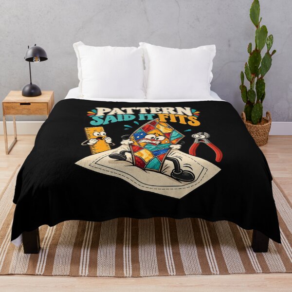 Item preview, Funny Stained Glass Pattern Said It Fits Humor designed and sold by MOTIFOLK.