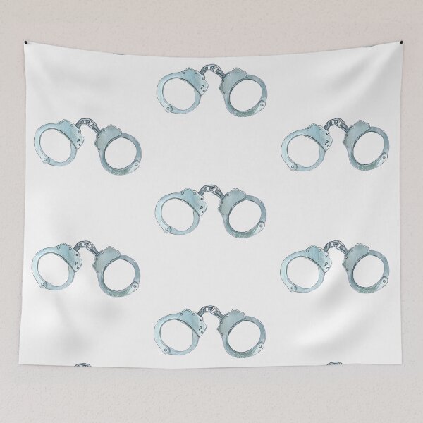 Item preview, iron handcuffs designed and sold by Danysharipova.
