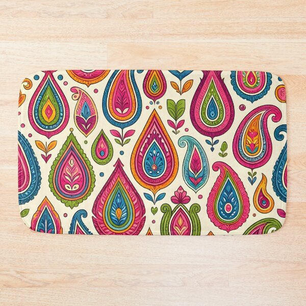 Item preview, Colorful Psychedelic Paisley Pattern designed and sold by Sybille-Yates.