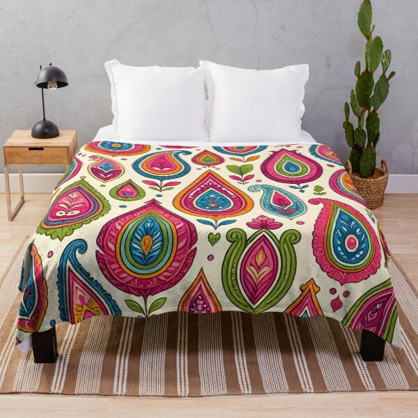 Item preview, Colorful Psychedelic Paisley Pattern designed and sold by Sybille-Yates.