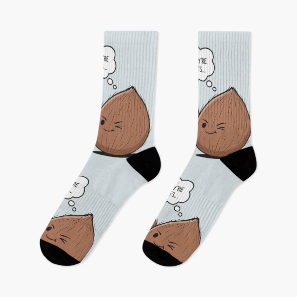 Item preview, Heard They're A Bit Nuts Cute Coconuts Funny Pun designed and sold by Amir Faysal.