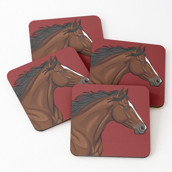 Item preview, The head of the Afghan Horse with a bay coat designed and sold by Cheval-de-coeur.