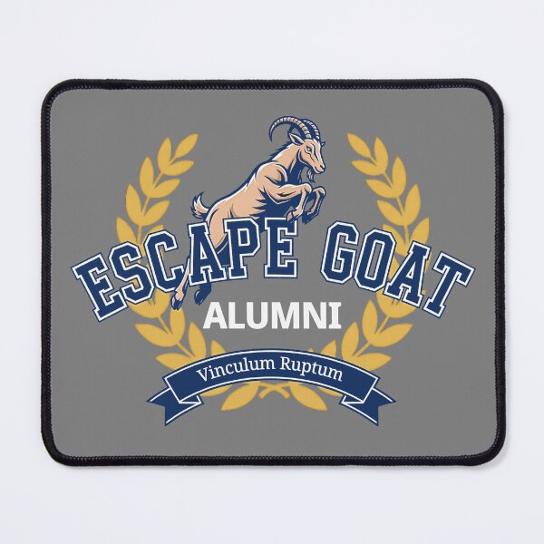 Item preview, Escape Goat Alumni Vinculum Ruptum Scapegoat Recovery Varsity designed and sold by QuirkyGuacamole.
