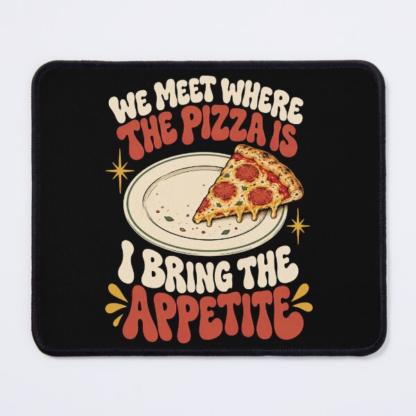 Item preview, Pizza Appetite Role Matching Party Crew designed and sold by Katalice Design.