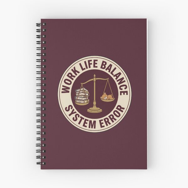 Item preview,  Sarcastic Work Life Balance System Error Badge designed and sold by DripCultureLab.