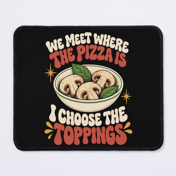 Item preview, Pizza Topping Chooser Matching Party Crew designed and sold by Katalice Design.