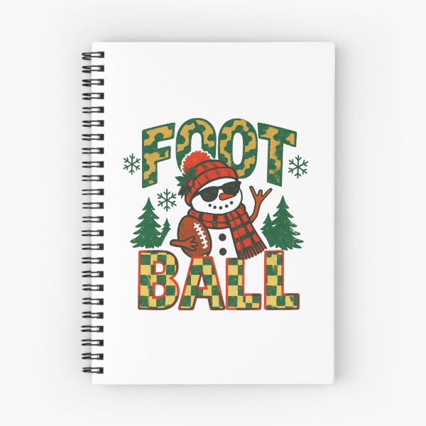 Item preview, Football Snowman Cool Winter designed and sold by Colorful-Garden.