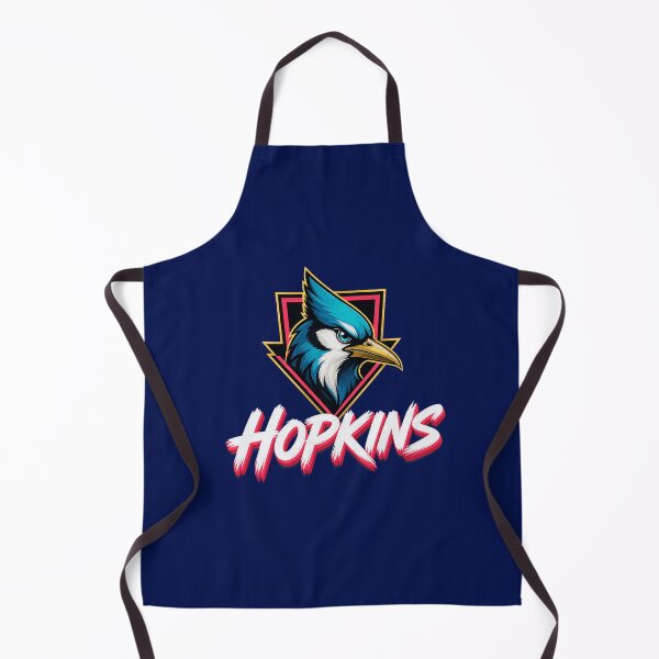 Item preview, Hopkins Blue Jay Crest Retro Mascot designed and sold by skylamosby.