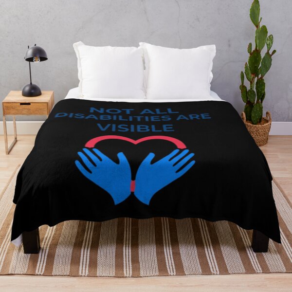 Item preview, Not All Disabilities Are Visible - Orange Blue designed and sold by truc6424.