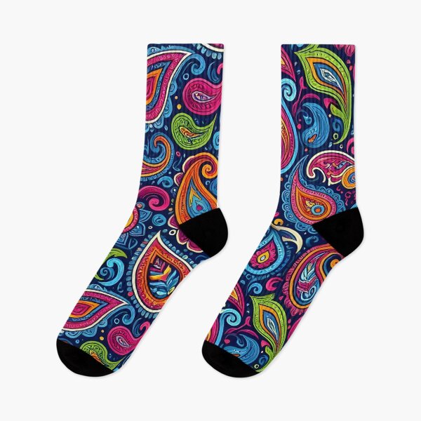 Item preview, Colorful Psychedelic Paisley Pattern designed and sold by Sybille-Yates.